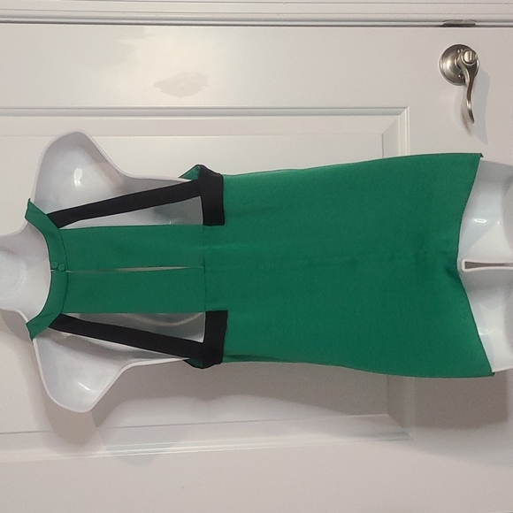 BCBGMaxAzria Green Halter Top - Picture 4 of 6